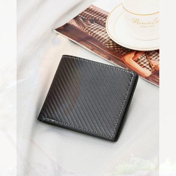 New Men Embossed Small Wallet 0189
